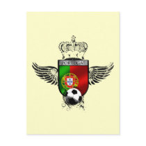 Brasão da Bandeira Portuguesa - Estilo retro Postcards