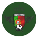 Brasão da Bandeira Portuguesa - Estilo retro stickers