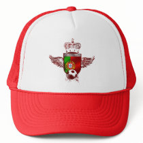 Brasão de Futebol Fás Portugueses Trucker Hat