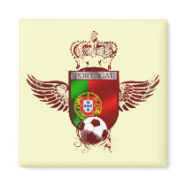 Brasão de Futebol Fás Portugueses Refrigerator Magnet