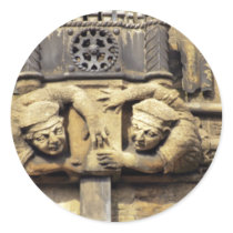 Brasenose Gargoyles Round Sticker