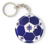 Brasil 2014 - England Futebol English flag Key Chain