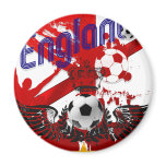 Brasil 2014 - England Futebol English flag Fridge Magnets