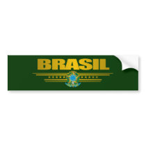 "Brasil Gold" Bumper Sticker