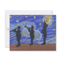 Brass Band New Orleans Starry Night Announcement