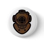 Brass Diving Helmet Pins