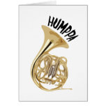 Brass Humppa Folding Card
