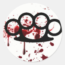 Brass Knuckle Stickers