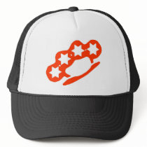 brass knuckles mesh hat
