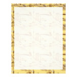 Brass Trumpet Pattern Letterhead Template