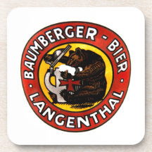 Brasserie Baumberger Langenthal support de bouchag Sous-bock