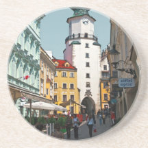 Bratislava - Michael's Tower Beverage Coasters