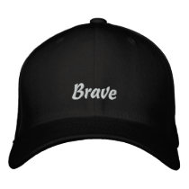 Brave / Crazy Embroidered Cap Embroidered Baseball Caps