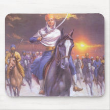 Brave SIKH Mouse Pad