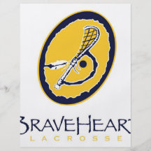 BraveHeart Corp Logo Flyers