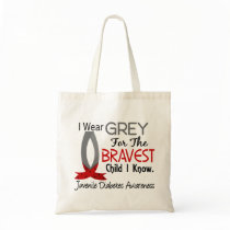 Bravest Child I Know Juvenile Diabetes Bags