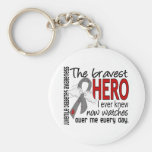 Bravest Hero I Ever Knew Juvenile Diabetes Key Chain