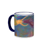 "Braving The Depths" Mermaid Art (Brunette/Blonde) Mug