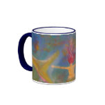 "Braving The Depths" Mermaid Art (Redhead) Coffee Mug