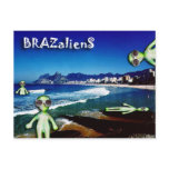 BRAZalienS rOcK! Postcards