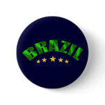 Brazil 5 star World Champions Soccer Gifts Pins