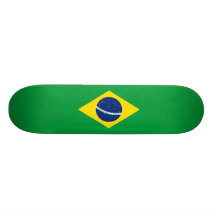 Brazil – Brazilian National Flag Custom Skateboard