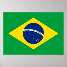 Brazil – Brazilian National Flag Print