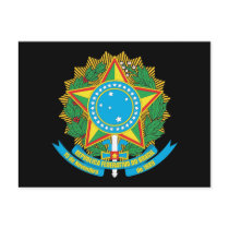 Brazil Coat Of Arms Postcards