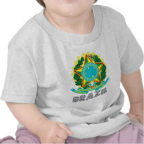 Brazil Coat of Arms Tee Shirt