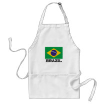Brazil Flag aprons