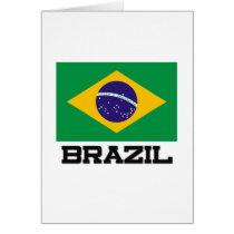 Brazil Flag cards