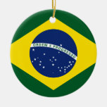 Brazil flag christmas ornaments