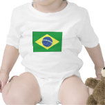 Brazil Flag Design Tee Shirts