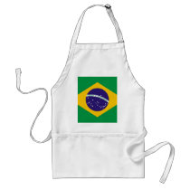 Brazil flag for Brazillian fashion Apron