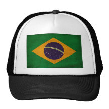 Brazil Flag Hat