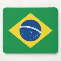 Brazil Flag Mousepad