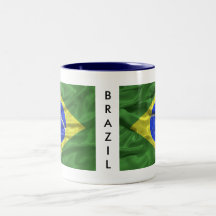 Brazil Flag Mug