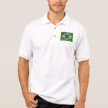 Brazil Flag Polo Shirt
