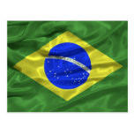Brazil Flag Postcard