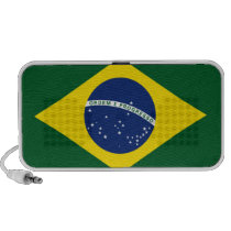 Brazil flag speakers