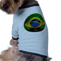 Brazil Football Pet Tshirt