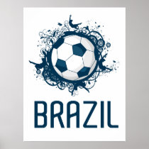 Brazil Football Posters