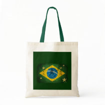 Brazil Grunge flag for Brazilians worldwide Bags
