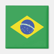 Brazil High quality Flag Magnets