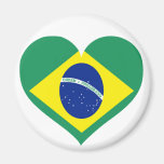 Brazil Love Fridge Magnet