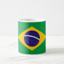 Brazil National Flag Mugs
