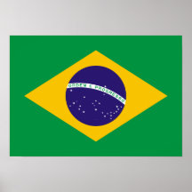 Brazil National Flag Posters