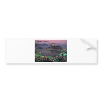 Brazil Rio De Janeiro Sugar Loaf Mountain (St.K.) Bumper Stickers