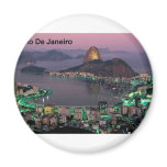 Brazil Rio De Janeiro Sugar Loaf Mountain (St.K.) Magnets