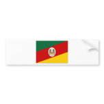 Brazil Rio Grande do Sul Flag Bumper Sticker